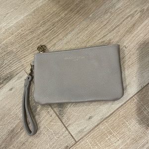Gray wristlet